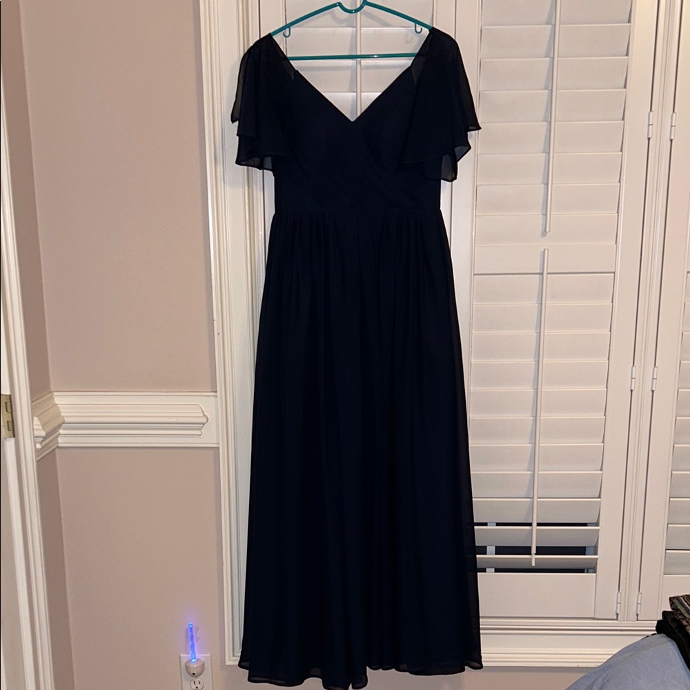 Chic Navy Maxi Dress